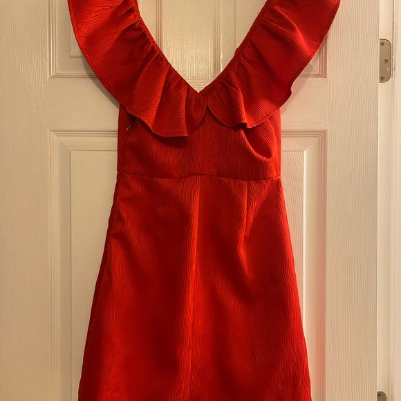 Do + Be Dress Semi formal Size Small Red Mini Dress Gorgeous Date Night - Picture 4 of 5